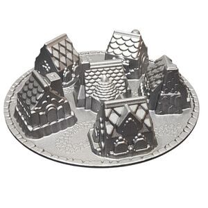 Nordic Ware Cozy Village Gingerbread House Christmas Village Cake Pan
